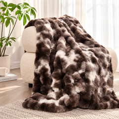 Luxury Double-Layer Plush Faux Fur Blanket