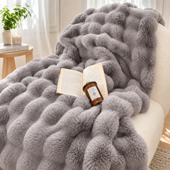 Luxury Double-Layer Plush Faux Fur Blanket